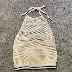 Free People crochet tank top
